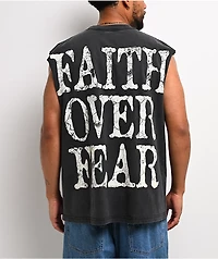 Ninth Hall Exiled Black Wash Tank Top