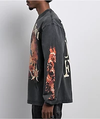 Ninth Hall Exiled Vintage Black Long Sleeve T-Shirt