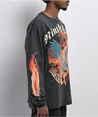 Ninth Hall Exiled Vintage Black Long Sleeve T-Shirt