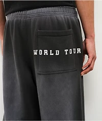 Ninth Hall False Start Grey Wash Baggy Sweatpants