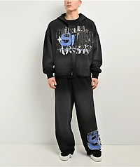Ninth Hall False Start Grey Zip Hoodie