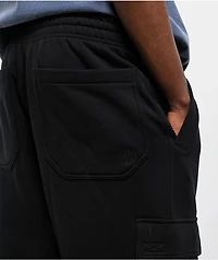 Ninth Hall Fast Lane Black Baggy Cargo Sweatpants