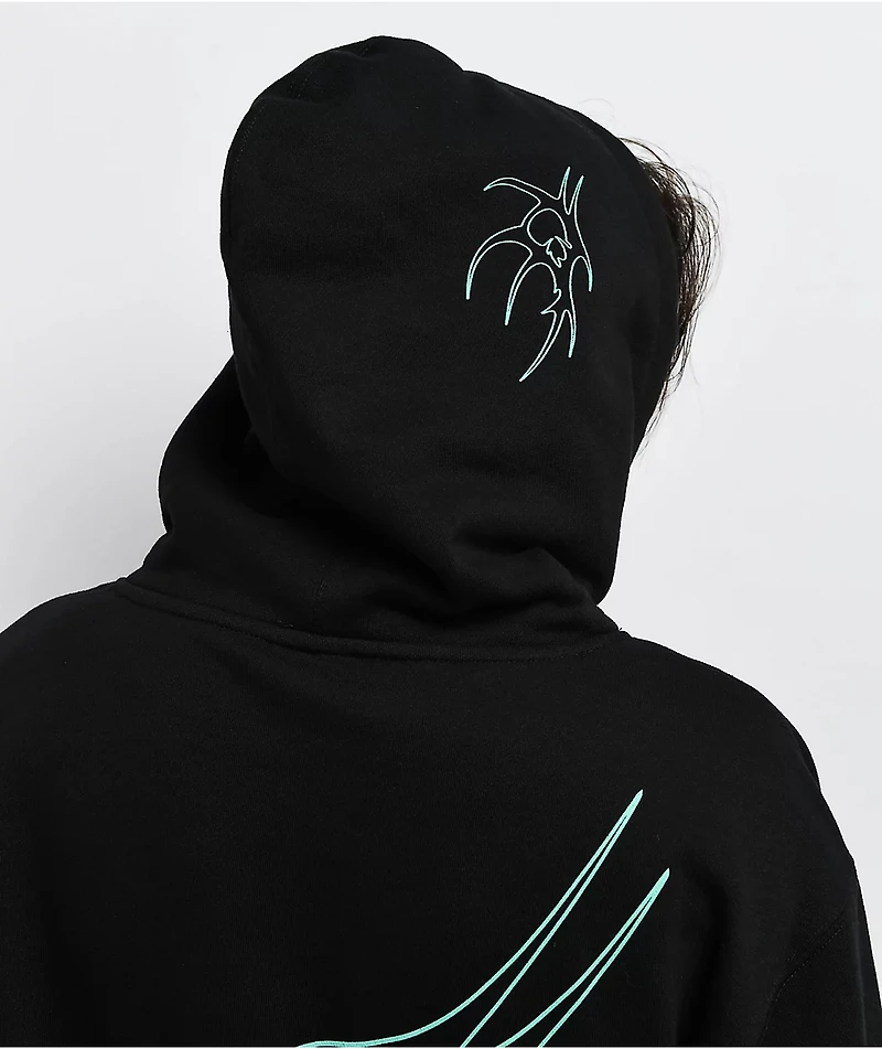 Ninth Hall Fast Lane Black Hoodie