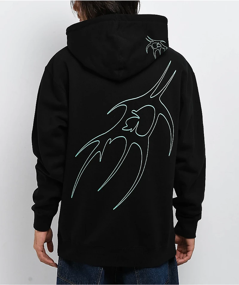 Ninth Hall Fast Lane Black Hoodie