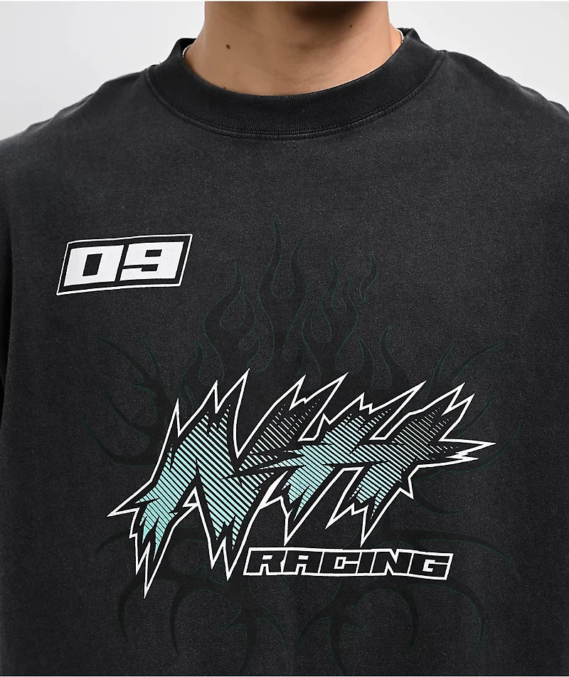 Ninth Hall Fast Lane Vintage Black T-Shirt