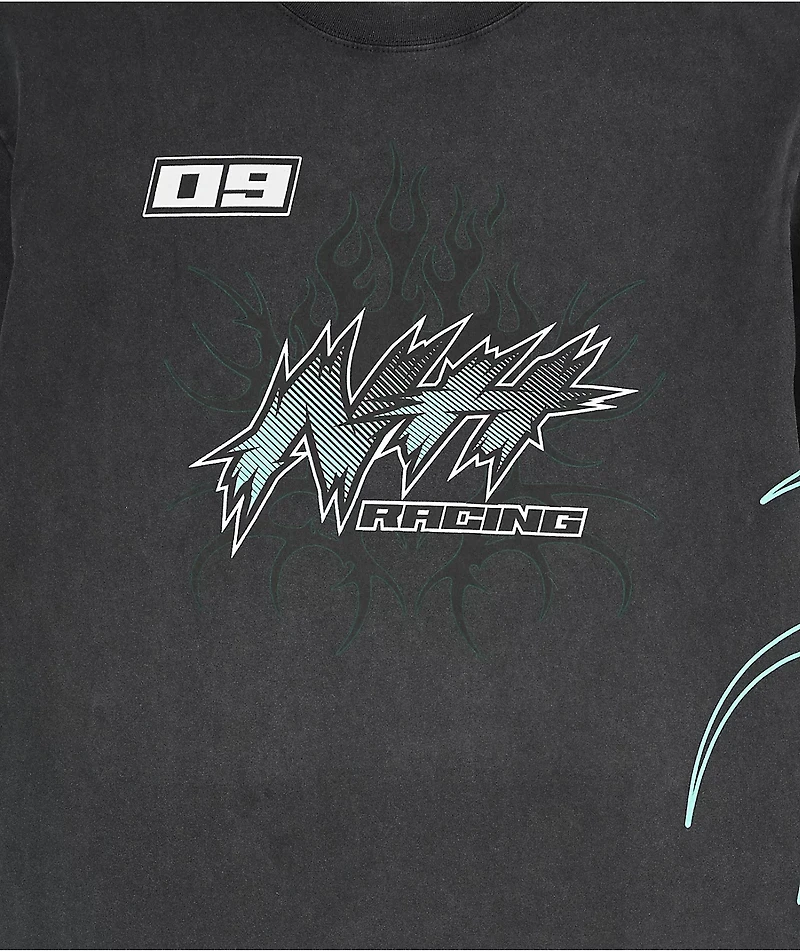 Ninth Hall Fast Lane Vintage Black T-Shirt