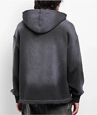 Ninth Hall Fein Black Wash Hoodie