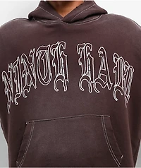 Ninth Hall Fein Brown Hoodie