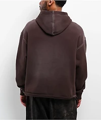 Ninth Hall Fein Brown Hoodie
