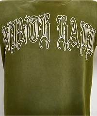 Ninth Hall Fein Green Wash T-Shirt