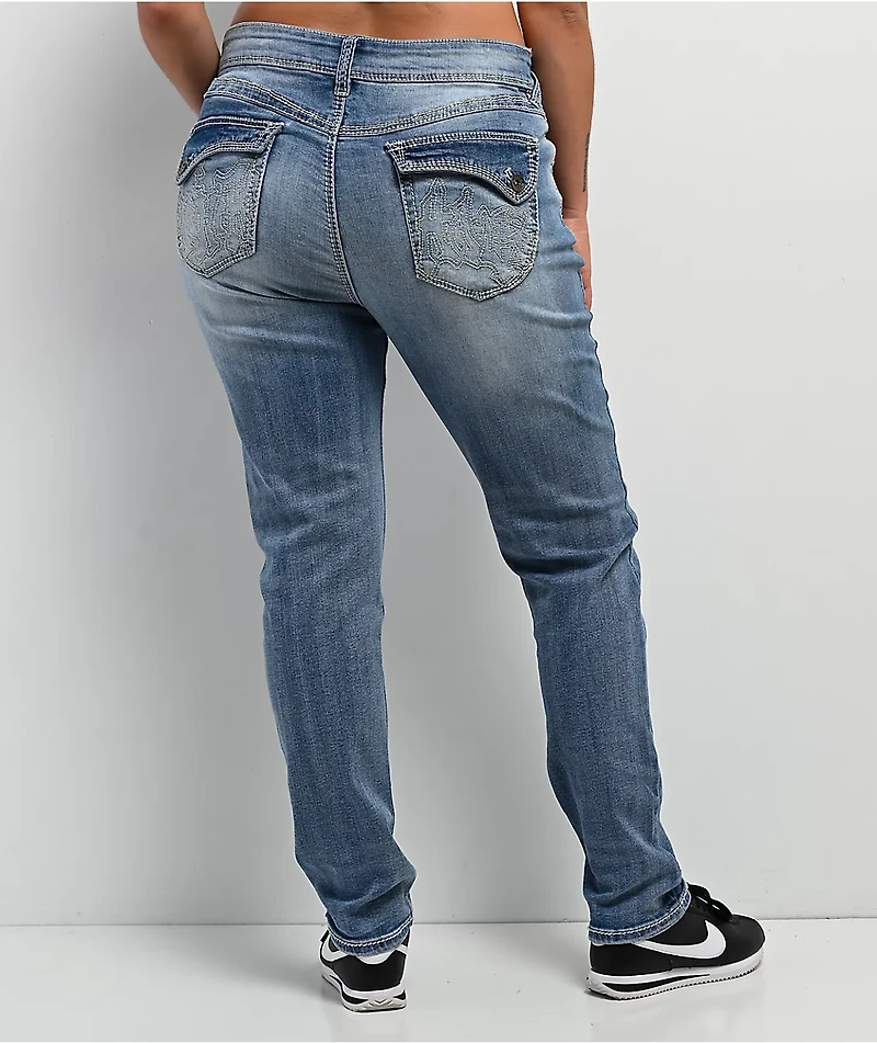 Ninth Hall Felicia Sapphire Skinny Jeans