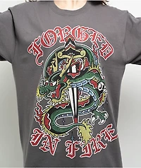Ninth Hall Forged In Fire Charcoal T-Shirt