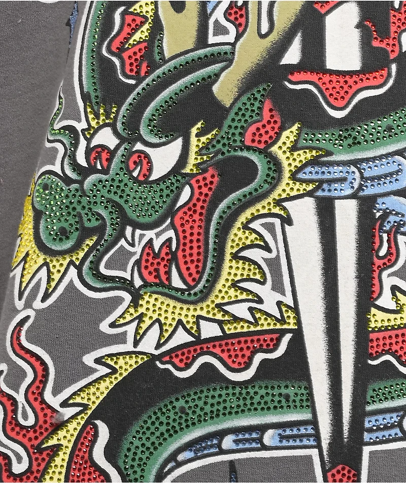 Ninth Hall Forged In Fire Charcoal T-Shirt