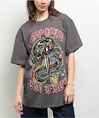 Ninth Hall Forged In Fire Charcoal T-Shirt