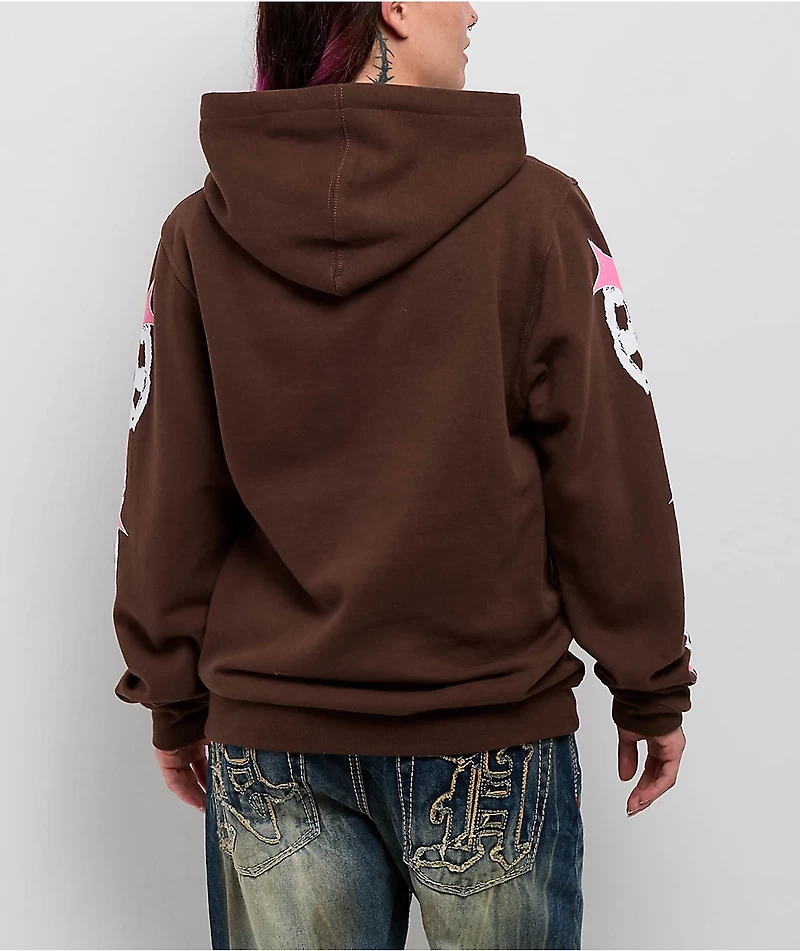 Ninth Hall Forged In Rage Brown Hoodie