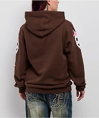 Ninth Hall Forged In Rage Brown Hoodie