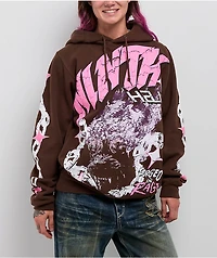 Ninth Hall Forged In Rage Brown Hoodie