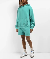 Ninth Hall Fundamentals Bay Blue Boxy Hoodie