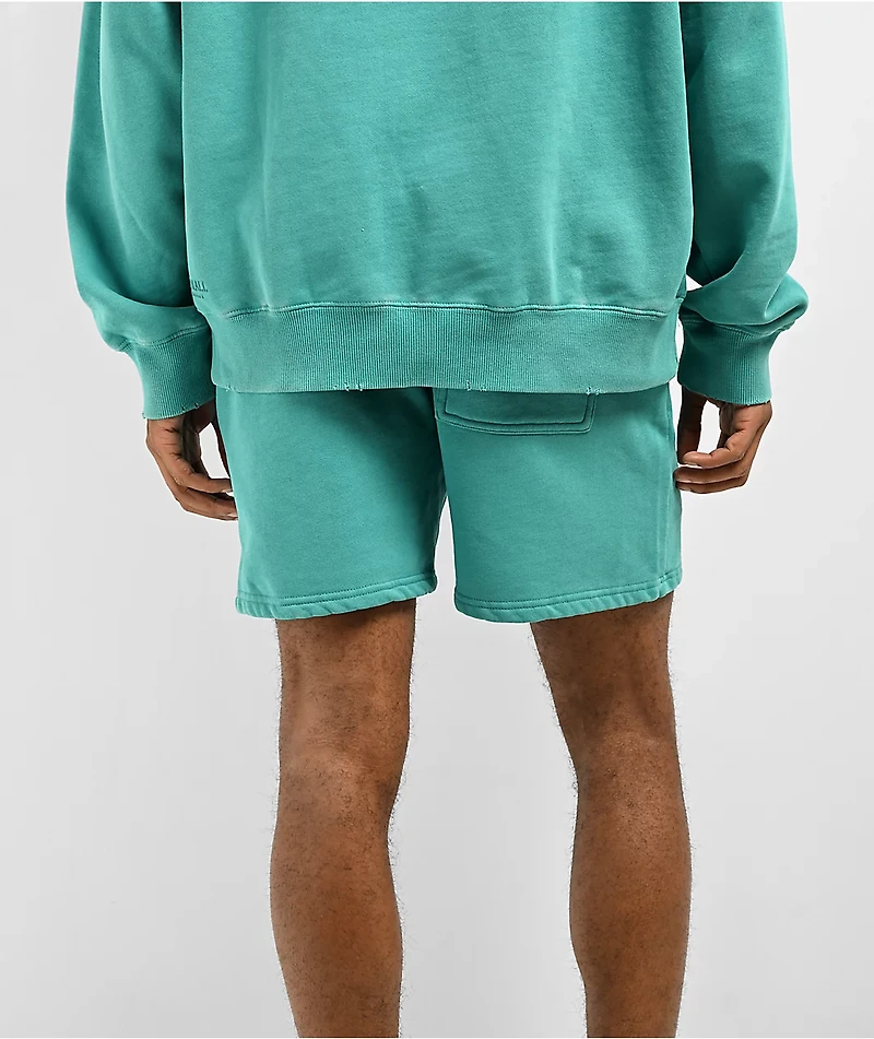 Ninth Hall Fundamentals Bay Blue Relaxed Sweat Shorts