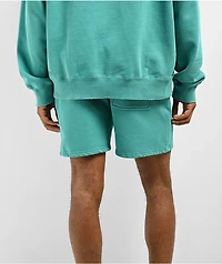 Ninth Hall Fundamentals Bay Blue Relaxed Sweat Shorts