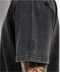 Ninth Hall Fundamentals Black Static Wash T-Shirt