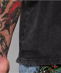 Ninth Hall Fundamentals Black Static Wash T-Shirt