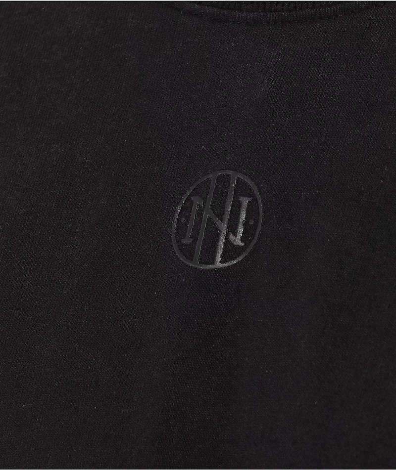 Ninth Hall Fundamentals Black Wash Boxy T-Shirt