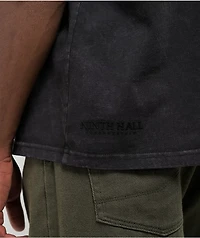 Ninth Hall Fundamentals Black Wash Wide T-Shirt