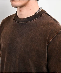 Ninth Hall Fundamentals Brown Static Wash T-Shirt