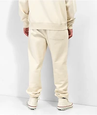 Ninth Hall Fundamentals Cream Relaxed Sweatpants