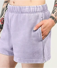 Ninth Hall Fundamentals Jara Orchid Relaxed Sweat Shorts