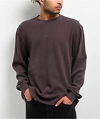 Ninth Hall Fundamentals Java Boxy Thermal Long Sleeve T-Shirt