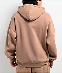 Ninth Hall Fundamentals Logo Chanterelle Oversized Hoodie