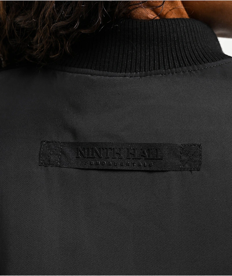 Ninth Hall Fundamentals Orion Caviar Bomber Jacket