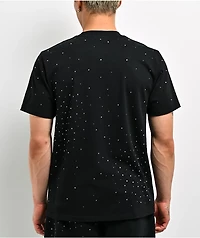Ninth Hall Fundamentals Rhinestone Black Boxy T-Shirt