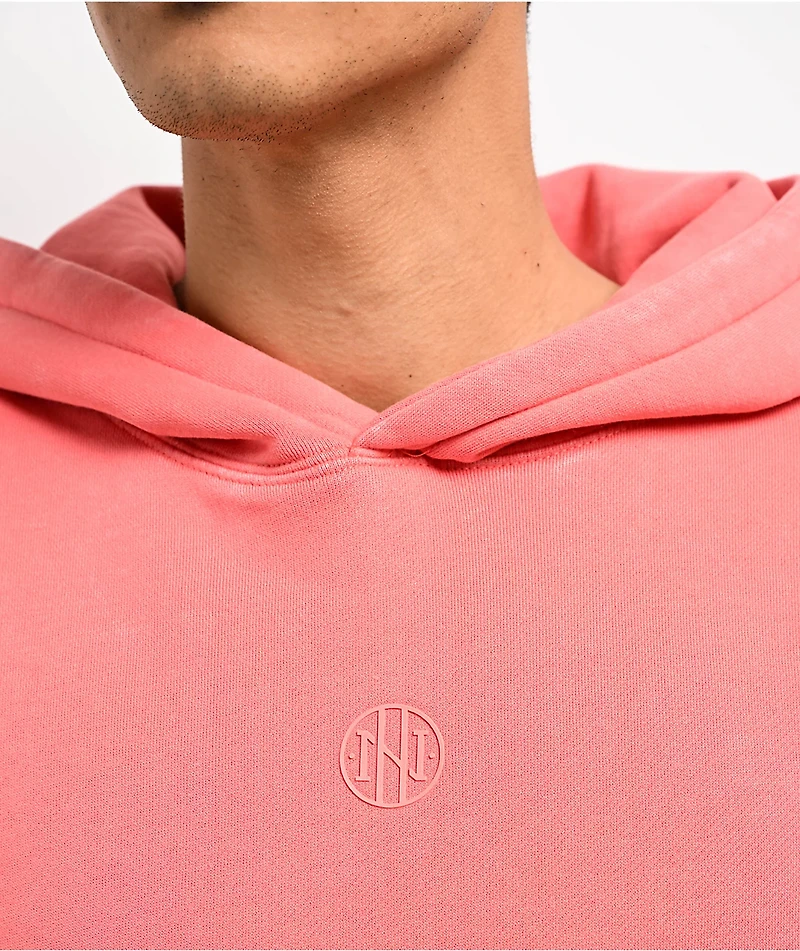 Ninth Hall Fundamentals Rose Boxy Hoodie