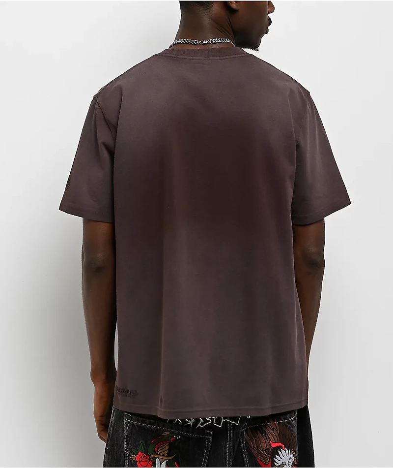 Ninth Hall Fundamentals Shipwreck Brown Boxy T-Shirt