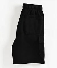Ninth Hall Fundamentals Stash Black Cargo Sweat Shorts
