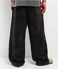 Ninth Hall Fundamentals Static Brown Wash Baggy Sweatpants