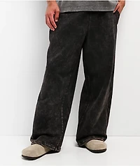 Ninth Hall Fundamentals Static Brown Wash Baggy Sweatpants