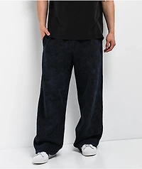 Ninth Hall Fundamentals Static Indigo Wash Baggy Sweatpants