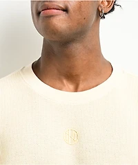 Ninth Hall Fundamentals Thermal Birch Boxy Long Sleeve T-Shirt