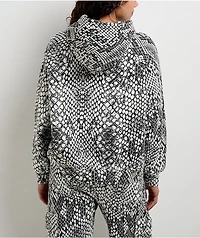 Ninth Hall Fundamentals Wichita Snake Black & Off White Hoodie
