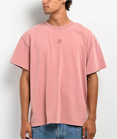 Ninth Hall Fundamentals Wide Dusty Pink T-Shirt