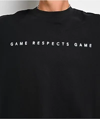 Ninth Hall Game Respects Game Black T-Shirt