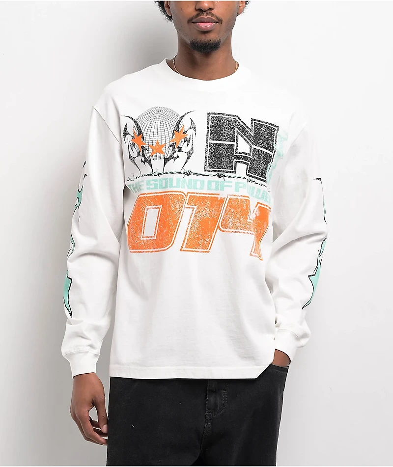 Ninth Hall Global White Long Sleeve T-Shirt
