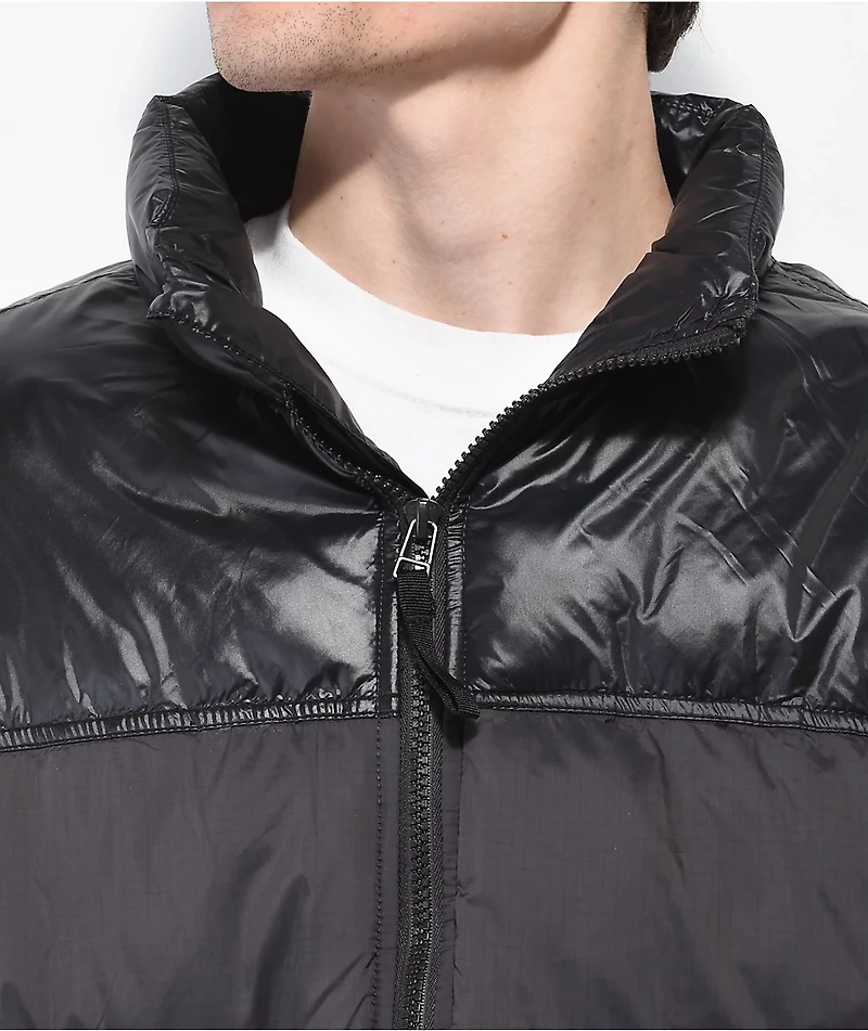 Ninth Hall Glossing Black Puffer Jacket