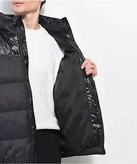 Ninth Hall Glossing Black Puffer Jacket