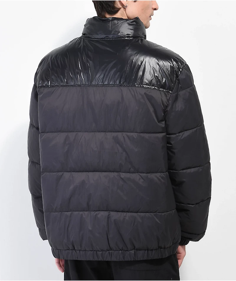 Ninth Hall Glossing Black Puffer Jacket
