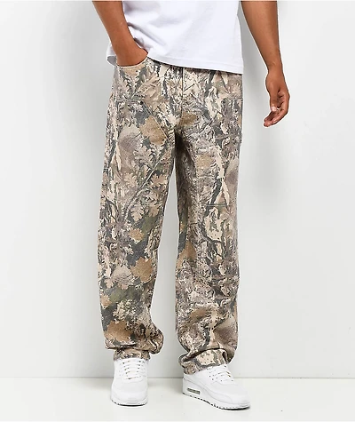 Ninth Hall Hammer Man Camo Loose Fit Carpenter Pants